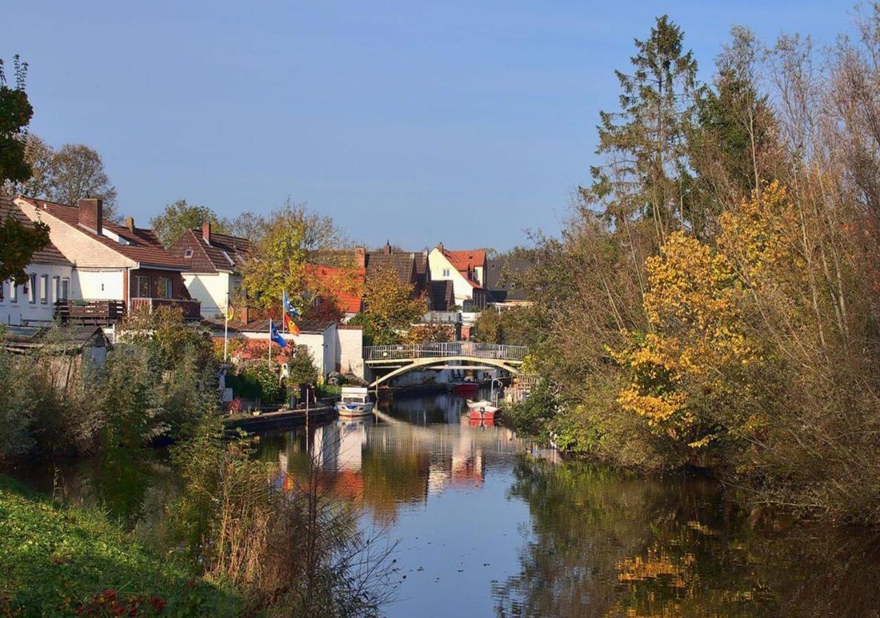 Friedrichstadtnixe, Meerchenhaftes Haus Mit Sauna ภายนอก รูปภาพ